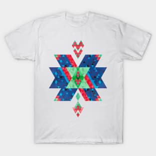 Bohemian Kilim Cross T-Shirt